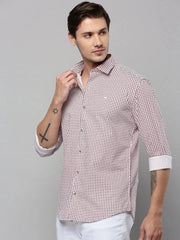 Men White Printed Casual Shirt-RTRPRINT-4838-White