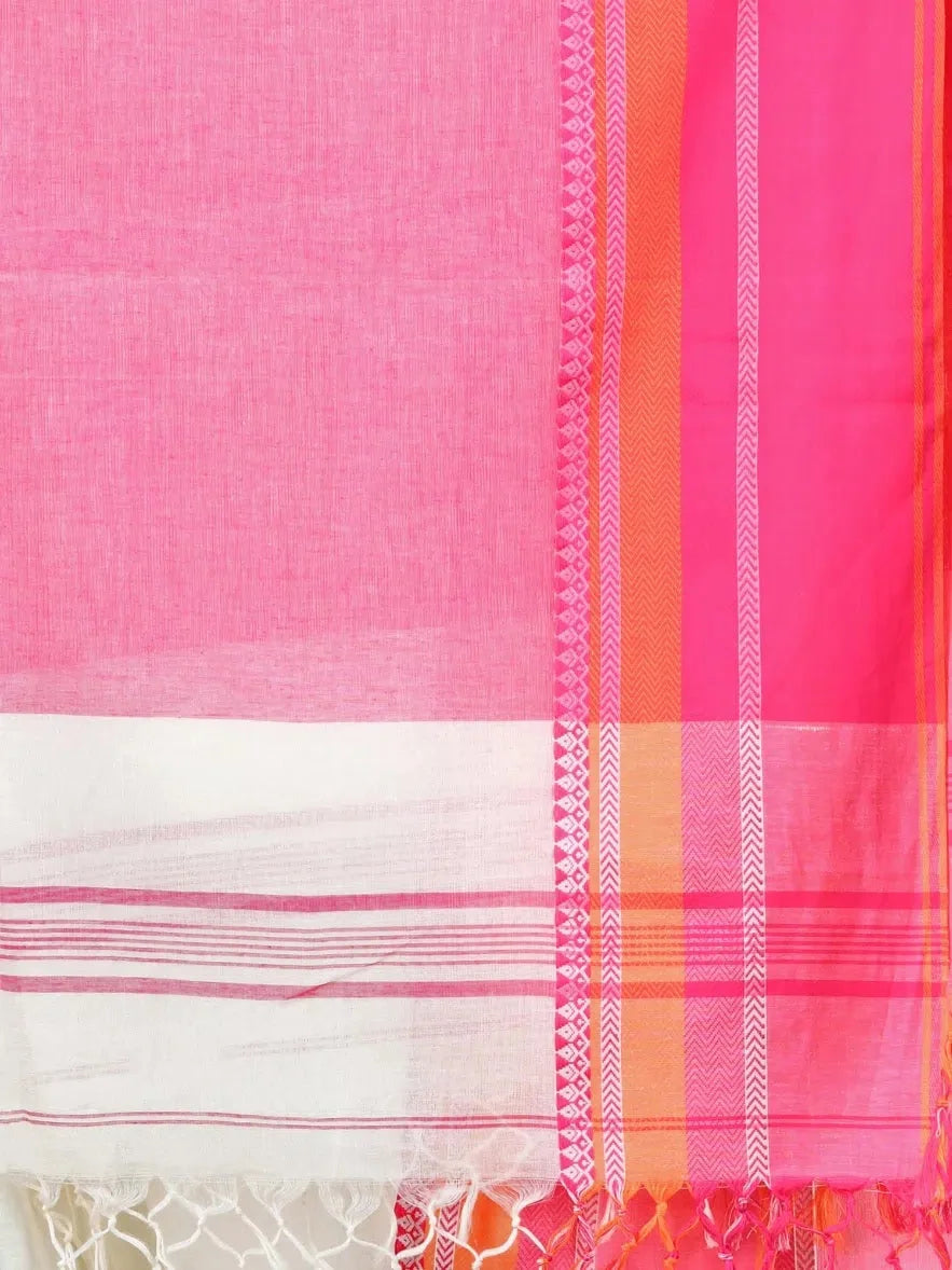 Off White Cotton Saree: Designer Sarees India