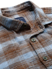 Men Blue Checked Casual Shirt-RUGGEDCHECKS-4181-Blue