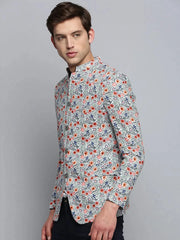 Men Multi Printed Blazer-SOBLZ-311-Multi