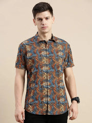 Men Multi Printed Casual Shirt-GALLERLA-1746-Multi