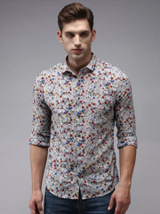 Men Multi Printed Casual Shirt-OMANPRINT-1588-Multi