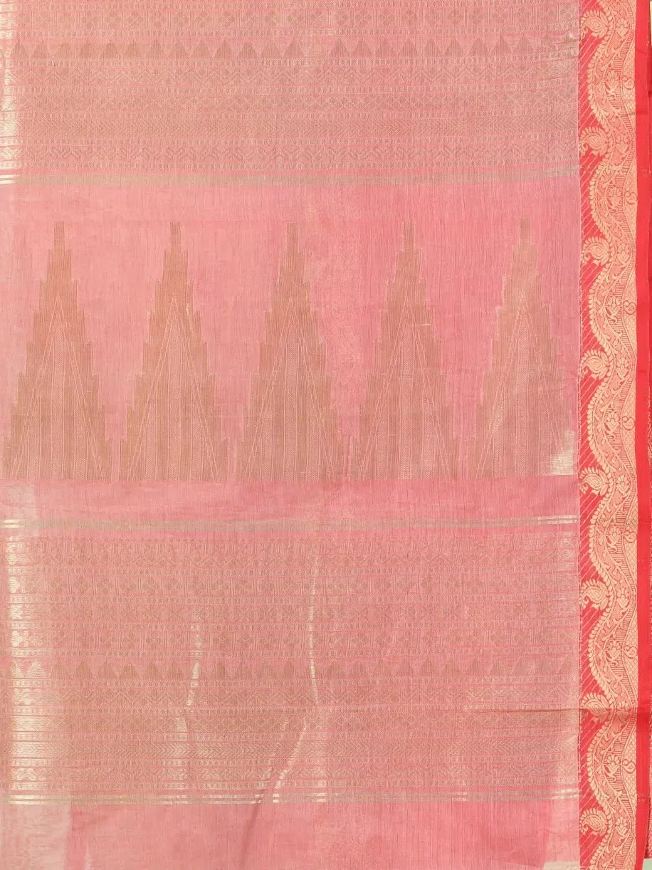 Beige Handwoven Cotton Saree | Indian Sarees