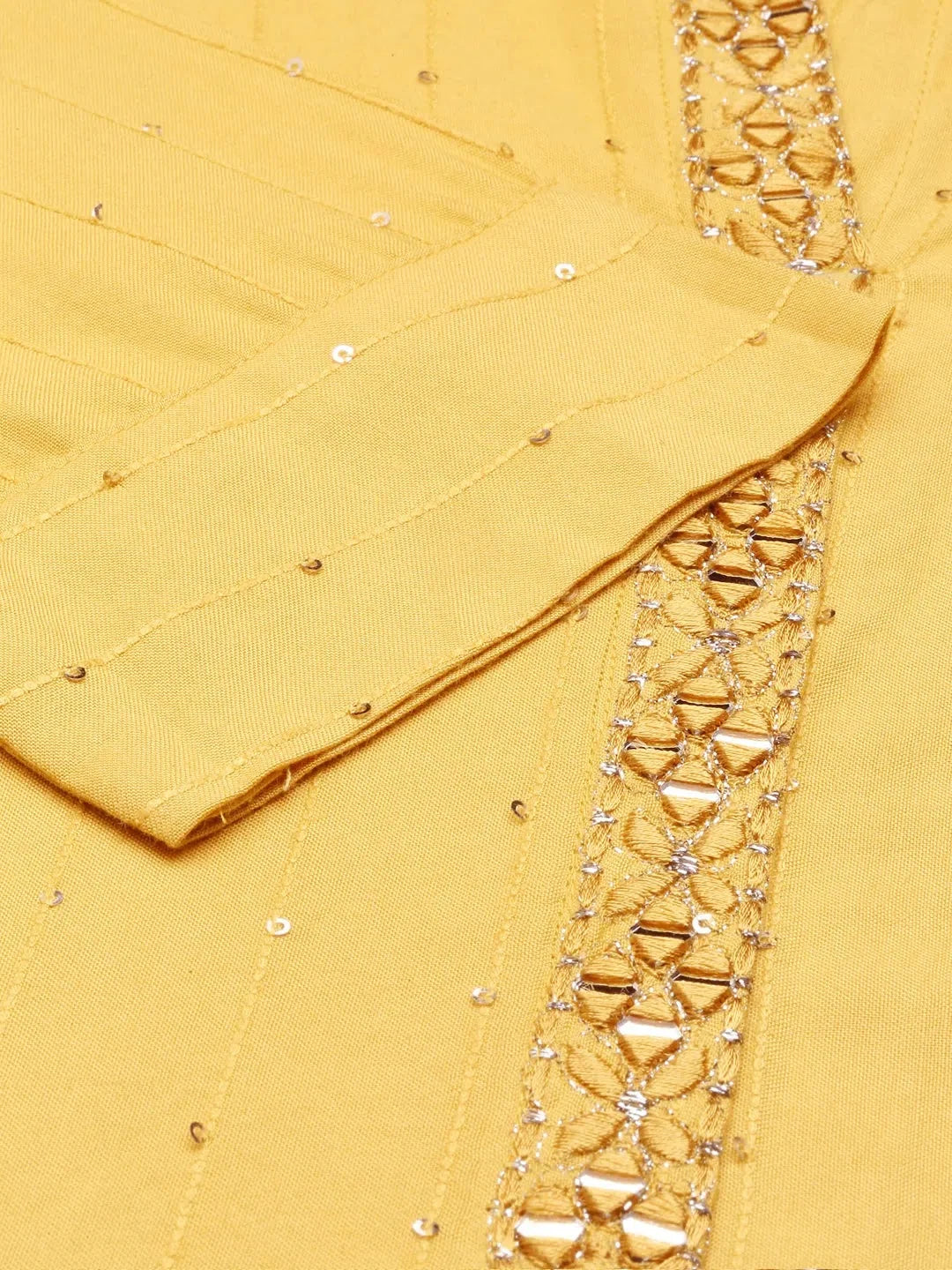 Mustard Solid Indian Kurta Ladies | Stylish Women's Kurtas
