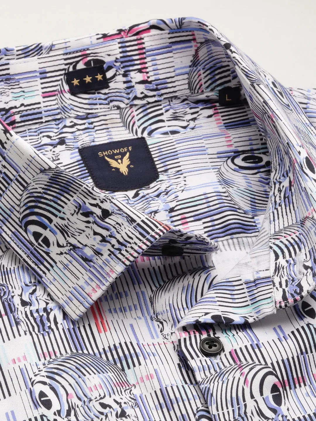 Men's Multi Printed Shirt - Cotton Casual Shirt | DesiQlo