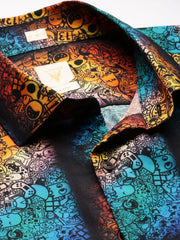 Men Multi Graphics Casual Shirt-GALLERLA-1737-Multi