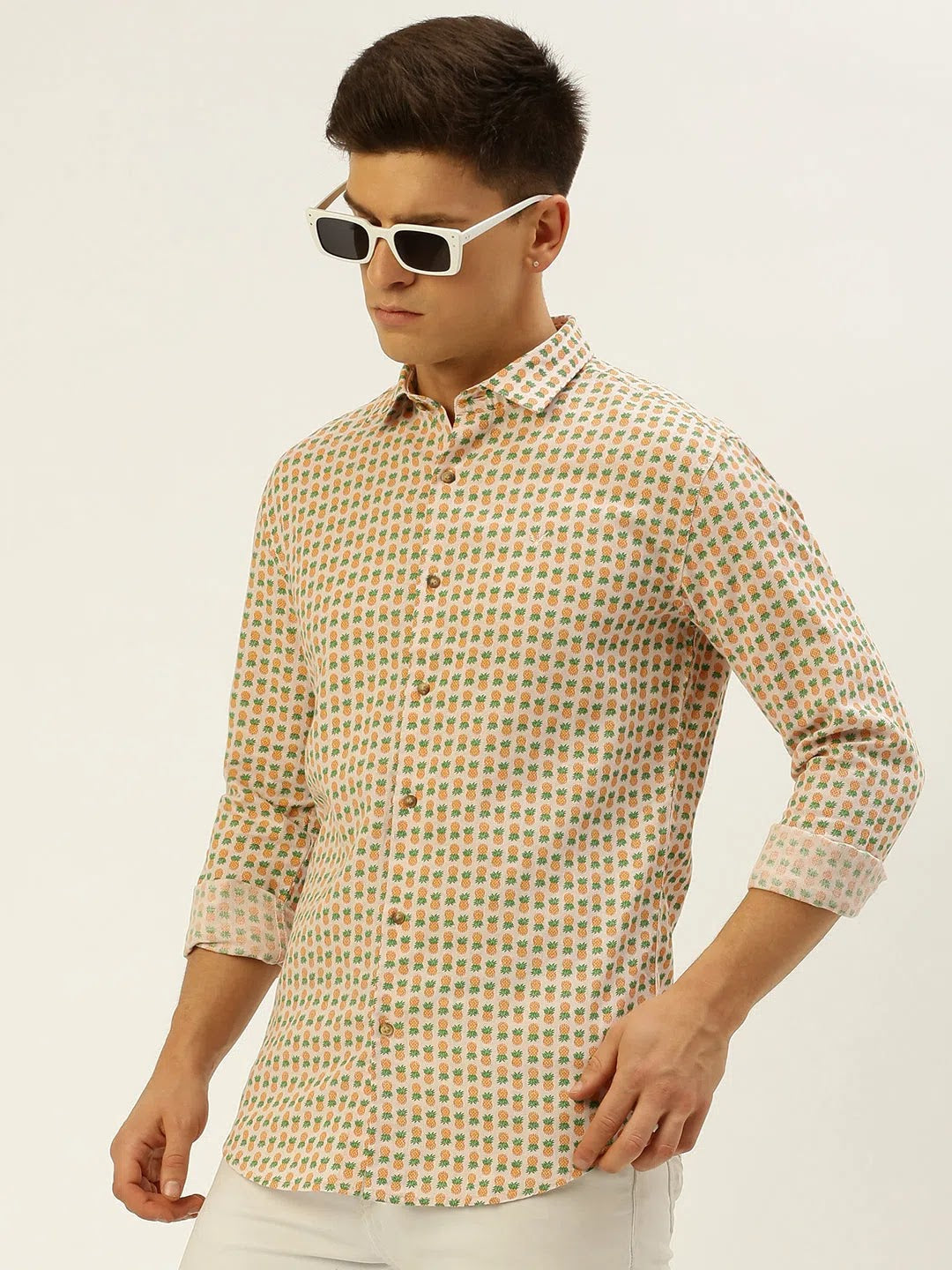 Men Multi Printed Casual Shirt-REPLAYPRINTSLINEN-3443-Multi