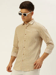 Men Multi Printed Casual Shirt-REPLAYPRINTSLINEN-3443-Multi