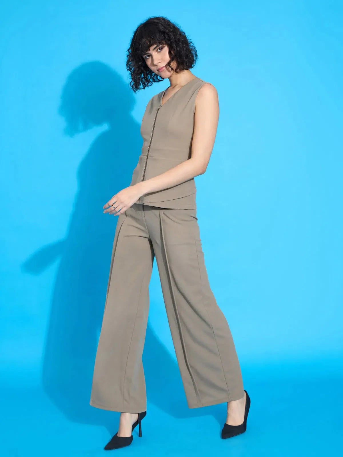 Elegant Beige Co Ord Sets for Women | 2 Piece Sets