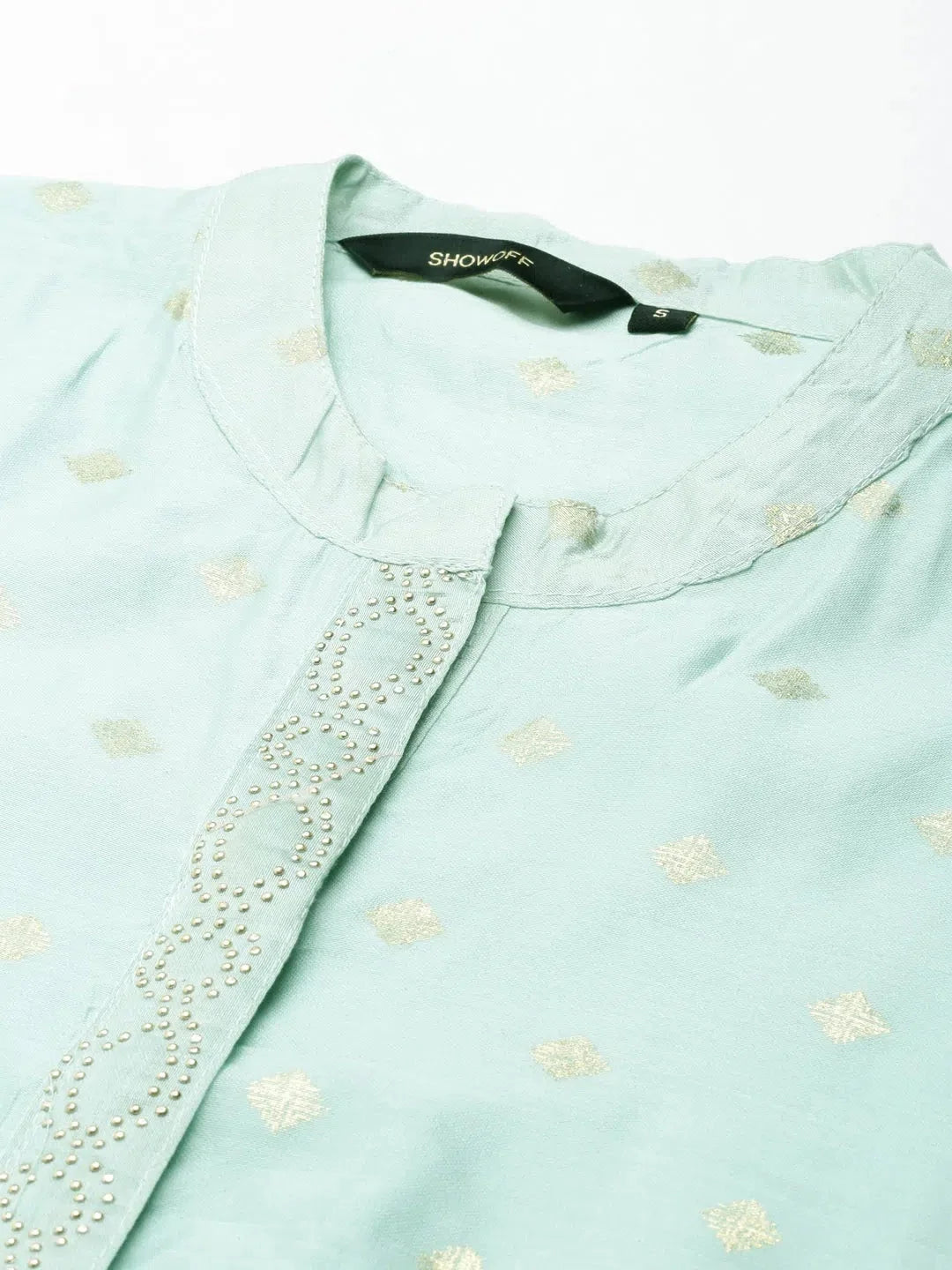 Sea Green Printed Kurta - Buy Indian Kurta Ladies Online