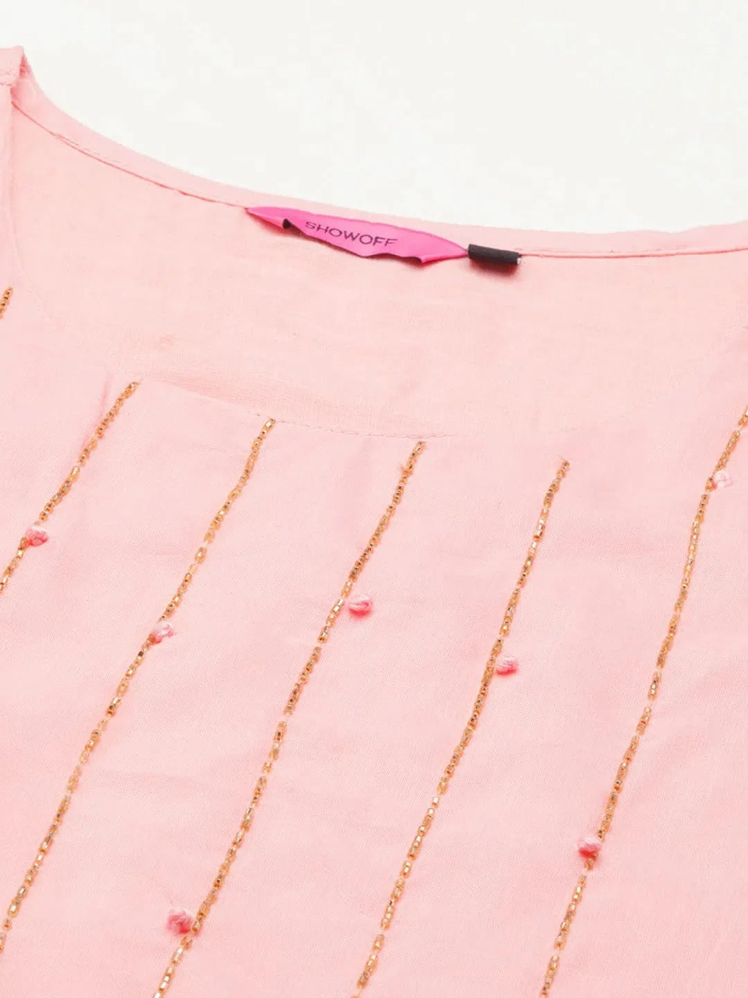 Peach Kurta Set | Women's Designer Indian Kurta Sets