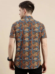Men Multi Printed Casual Shirt-GALLERLA-1746-Multi