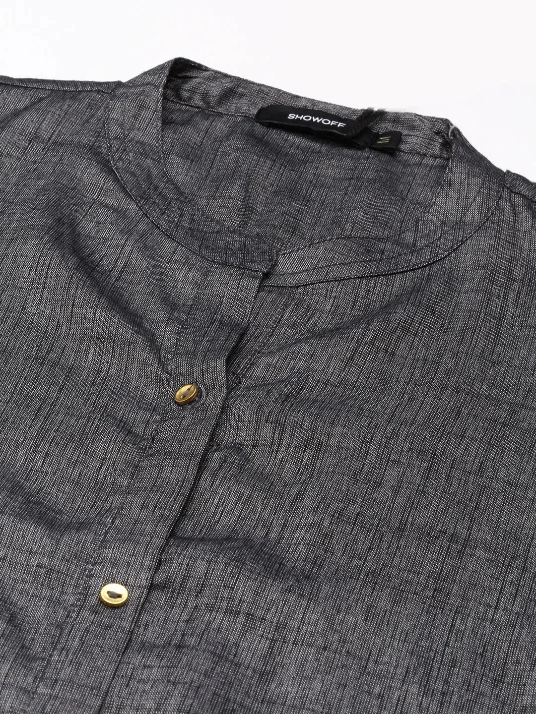 Elegant Black Kurta: Viscose Indian Kurta for Women | DesiQlo