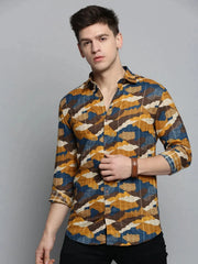 Men Multi Printed Casual Shirt-BESTCOLOURPRINT-4127-Multi