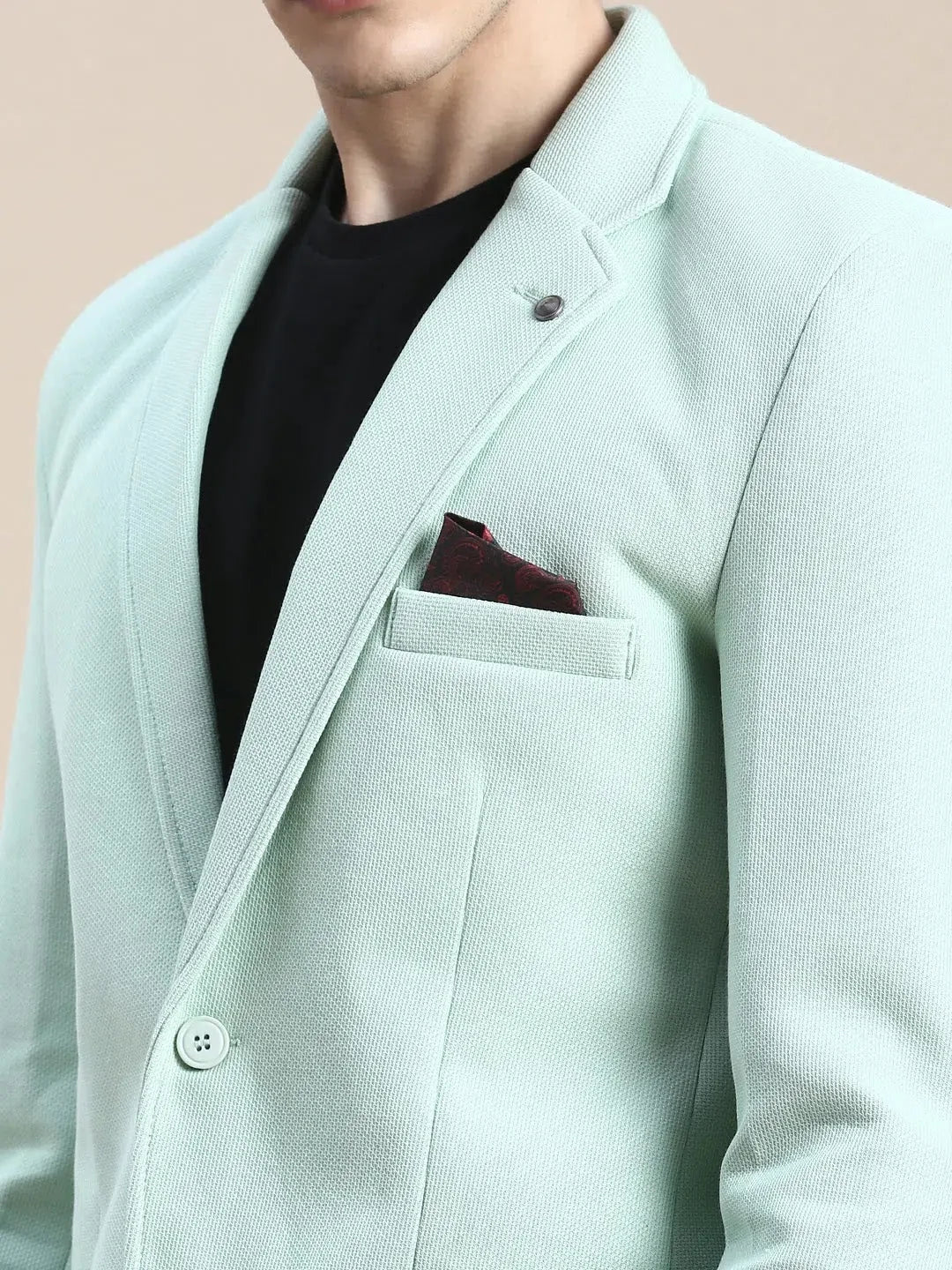 Green Cotton Nehru Jacket - Indian Nehru Jackets for Men | Des...