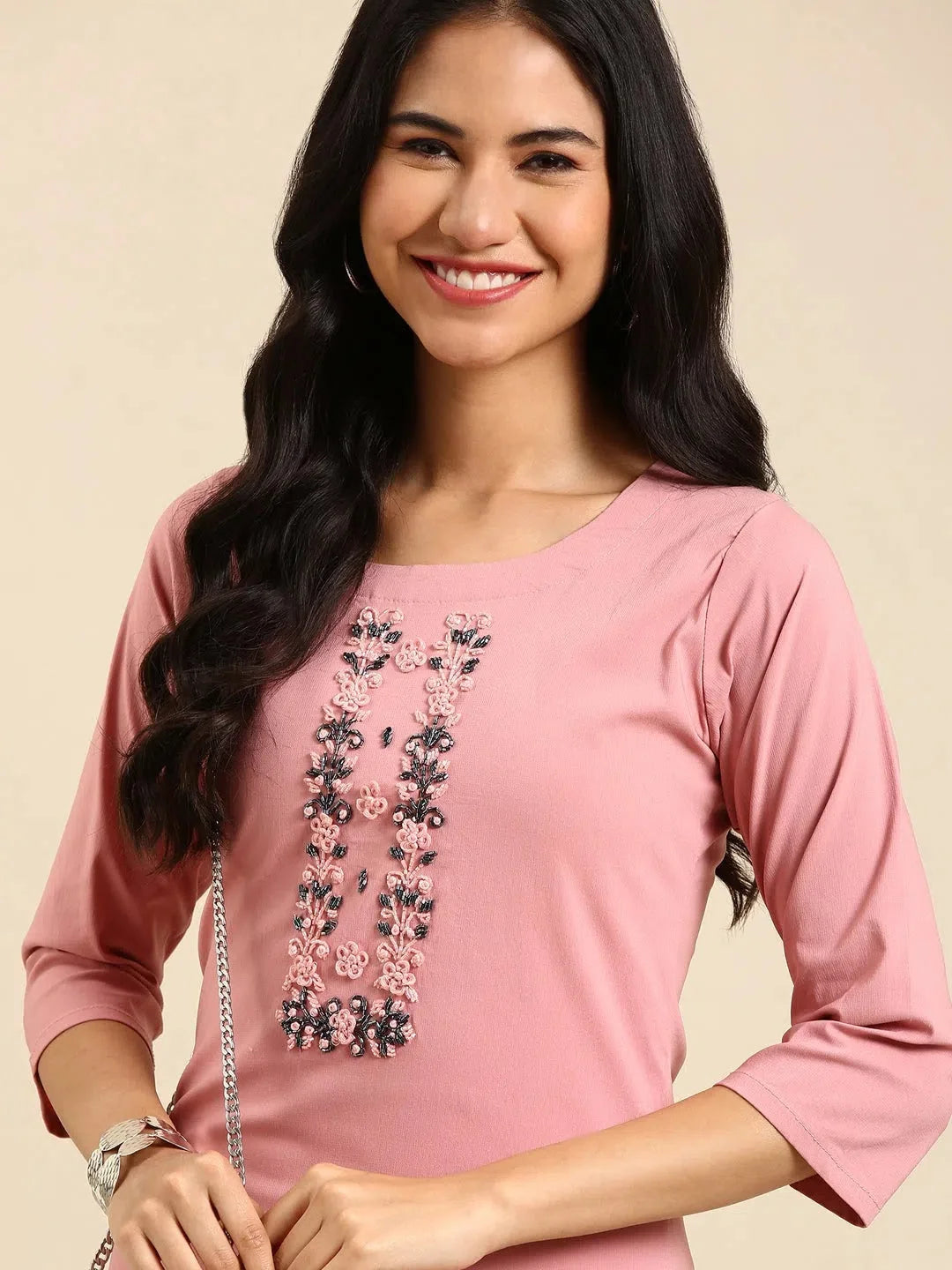 Green Printed Kurta | Modern Indian Kurtis for Ladies