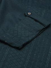 Women's Green Printed Kurta SetKC-795-Green