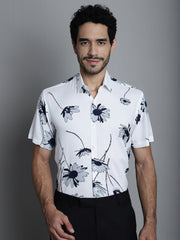Men's Floral Styled Printed Formal Shirts