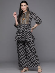 Women Printed Ethnic Co-Ords-AHTUPZ-COMBO-819