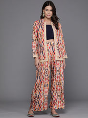 Women Printed Ethnic Co-Ords-AHBLPZJK-COMBO-823