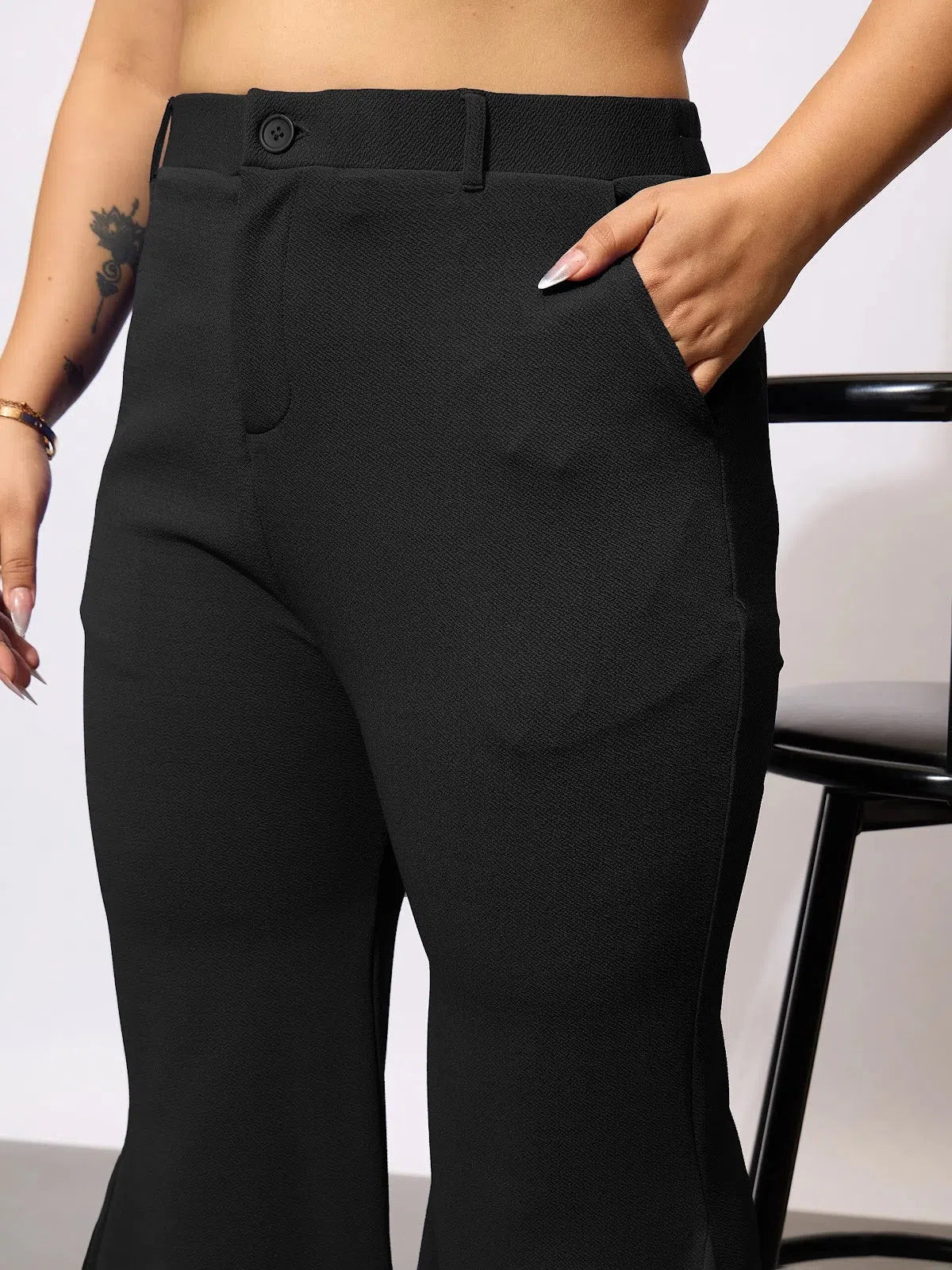 Black Side Cut Out Blazer & Pants Set | Women's Co Ord Sets