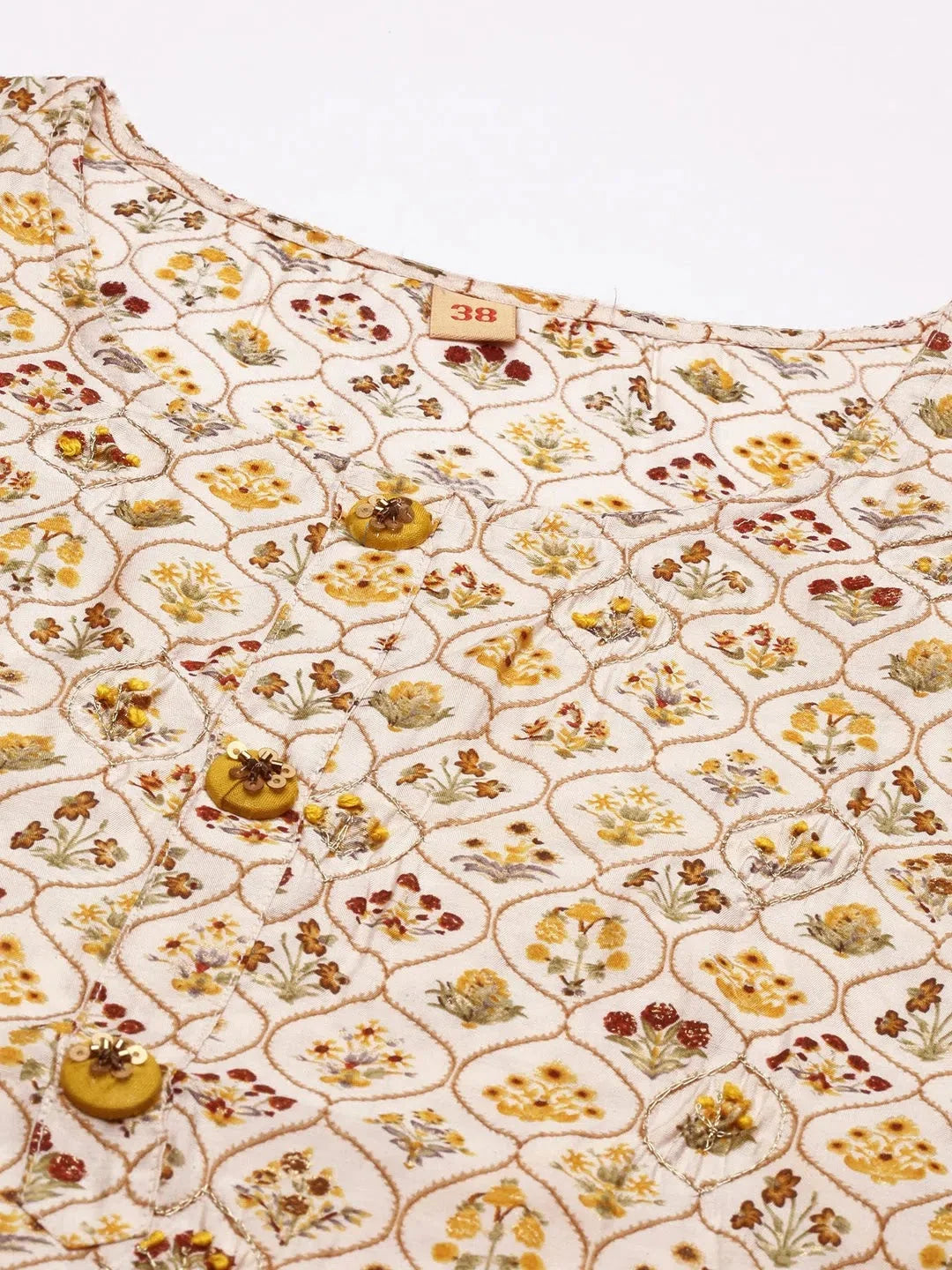 Yellow Printed Kurta Set | Women's Designer Kurta Sets