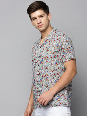 Men Multi Printed Casual Shirt-RESORTPRINT-5283-Multi
