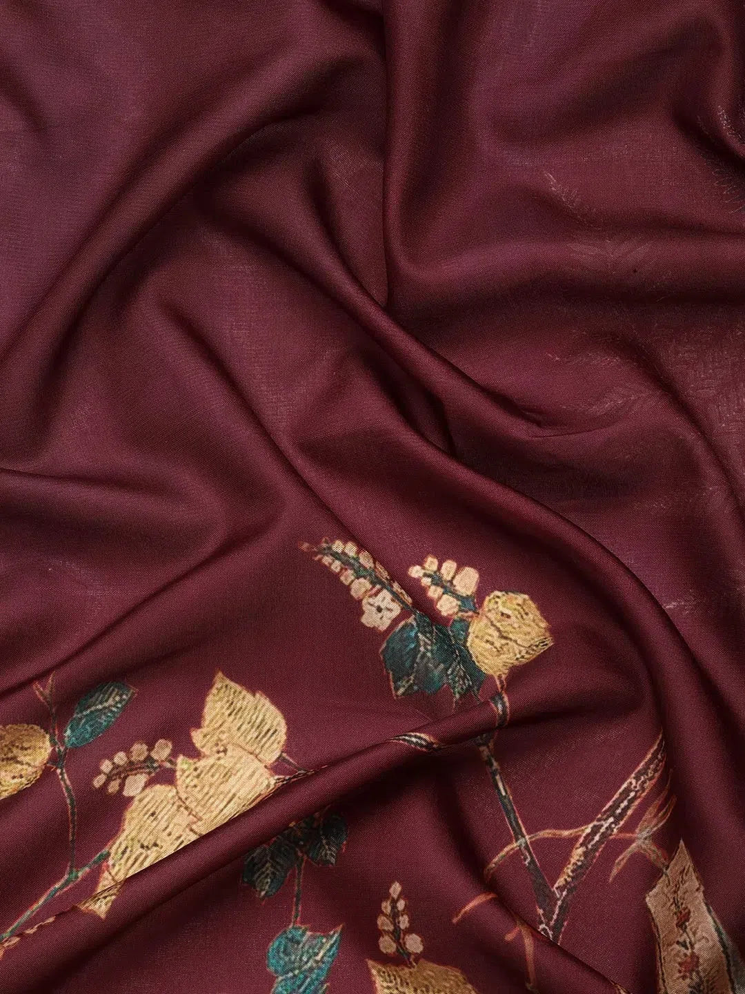 Floral Polyester Saree | Indian Wedding Sarees & More