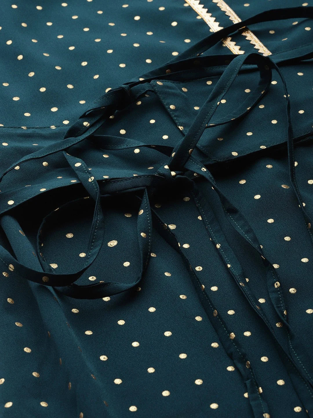 Printed Gotta Patti Tunic & Skirt: Ethnic Lehenga for Women