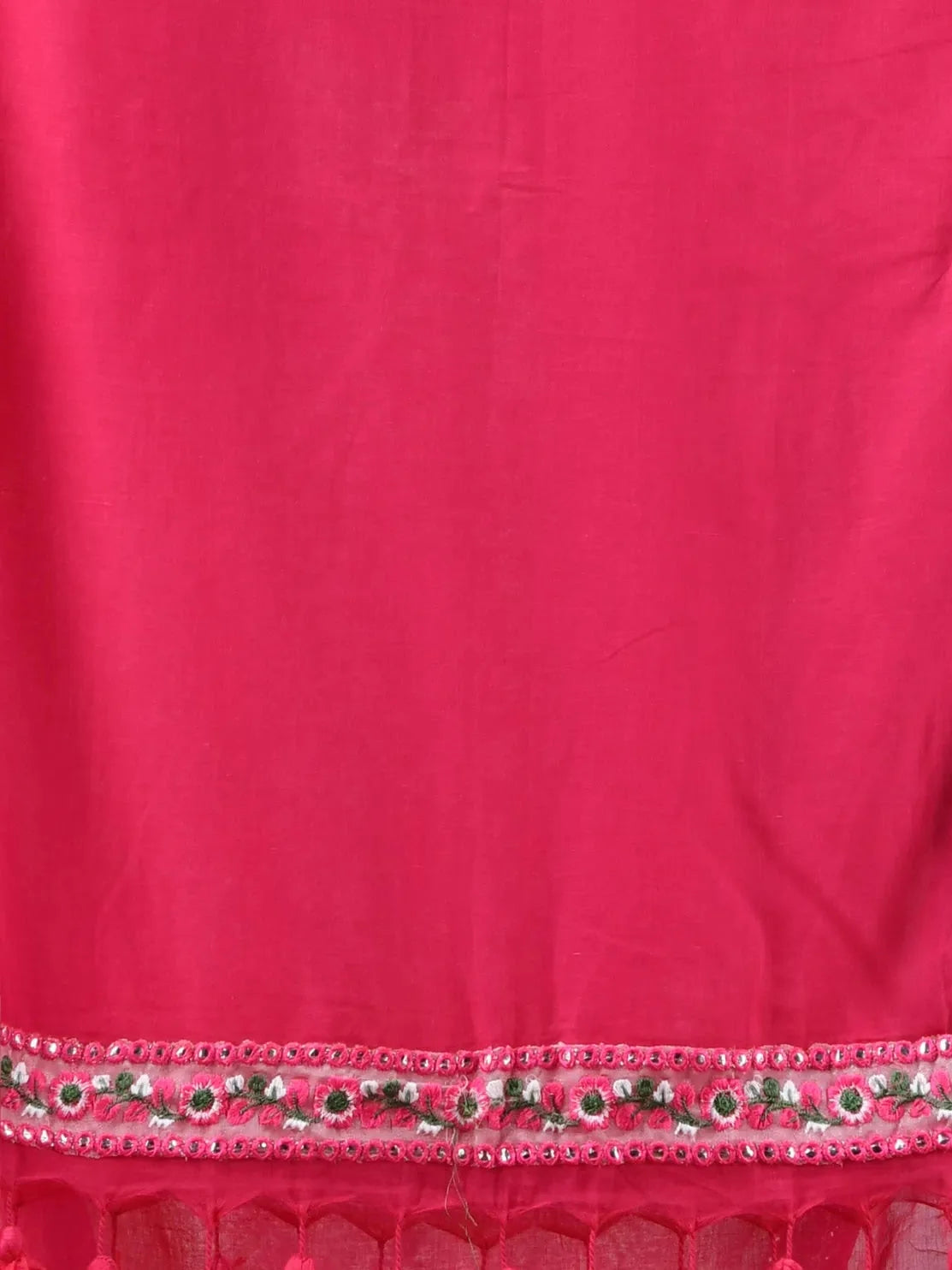 Pink Mul Cotton Saree - Designer Sarees India