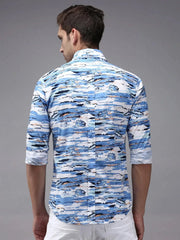 Men Multi Printed Casual Shirt-PERRYPRINT-1850-Multi
