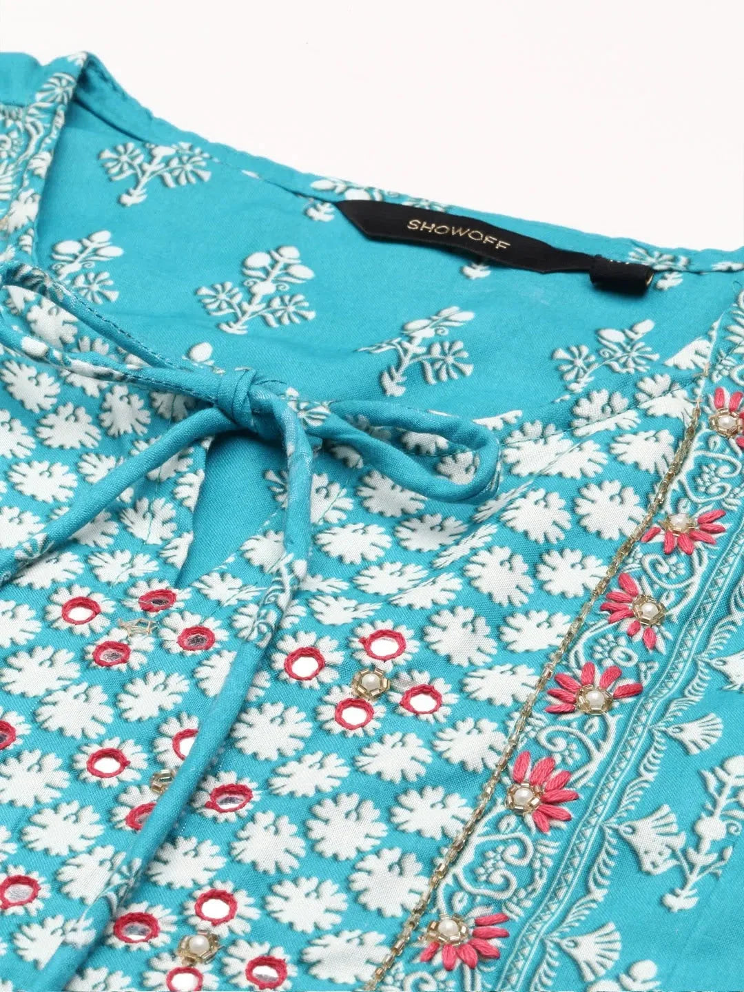 Blue Printed Kurta Set | Women's Designer Kurta Sets