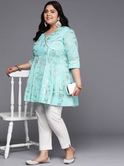 Printed Pure Cotton Ethnic Tunic-AP-AHTUCOGL-8177