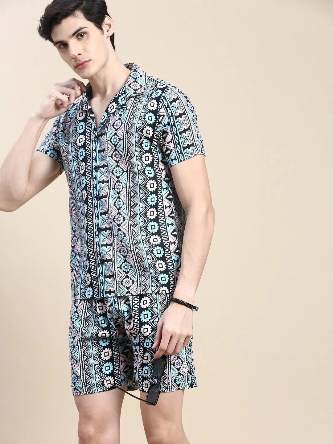Men's Multi Printed Casual Co ord Set | Print | Latest Collection