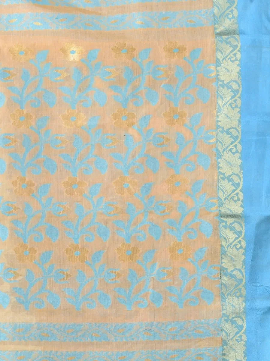 Beige Tussar Silk Saree | Indian Sarees for Women