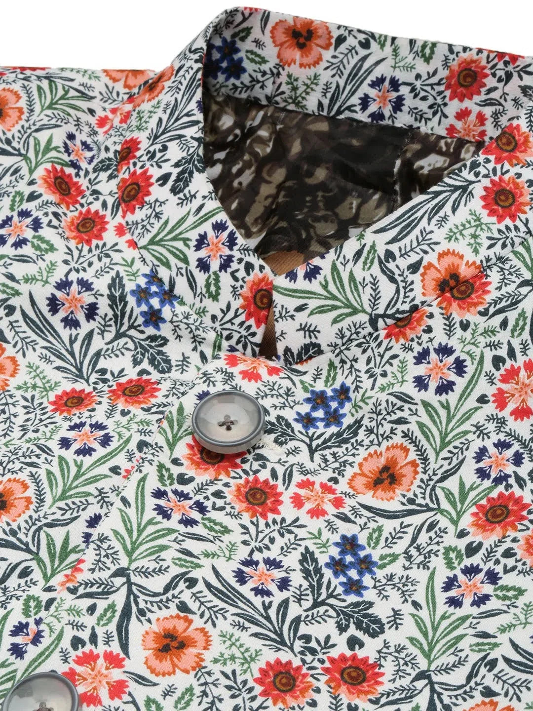 Men's Multi Printed Blazer - Nehru Jacket for Weddings