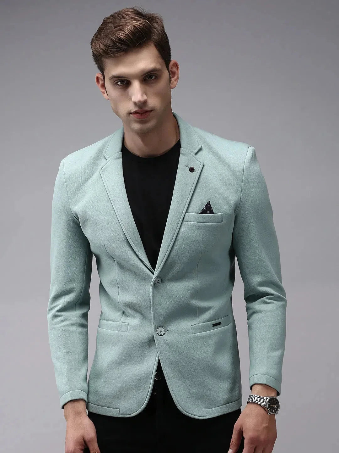 Men's Green Cotton Nehru Jacket - Indian Ethnic Wear | DesiQlo