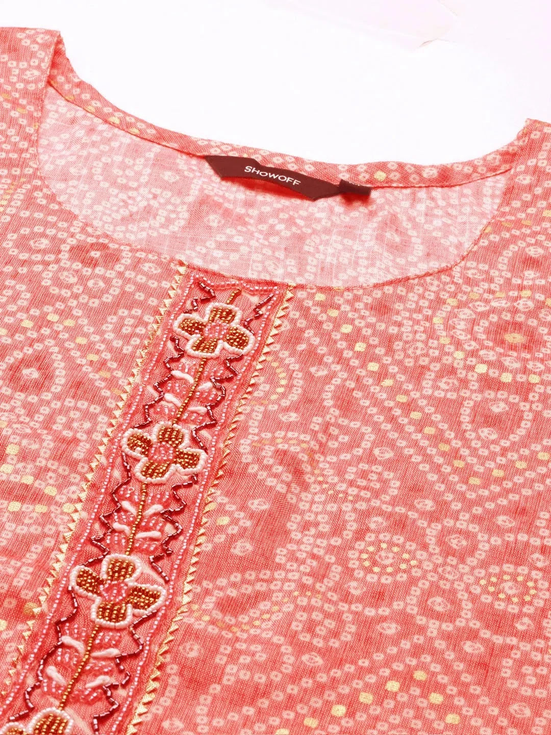 Pink Printed Kurta Set | Cotton Designer Kurta Sets Online