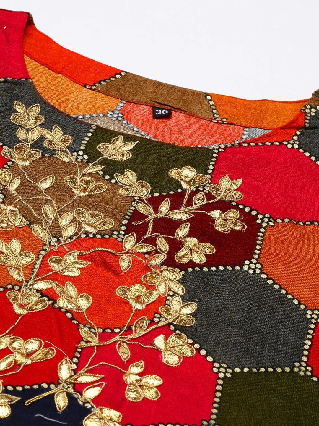 Multi Printed Kurta Set | Women's Cotton Indian Kurta Sets