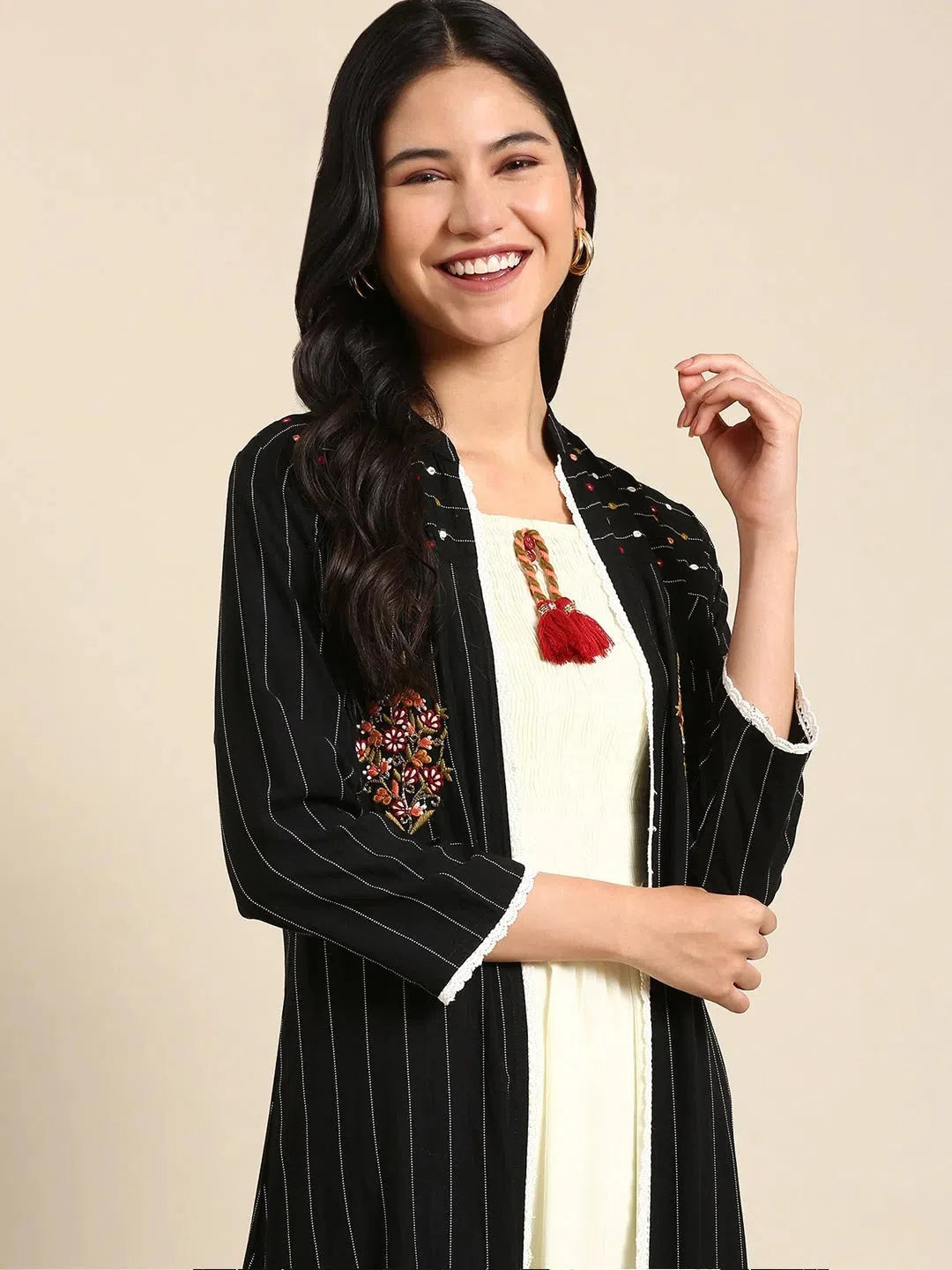 Yellow Solid Anarkali Kurti | Viscose Anarkali Kurtis for Women