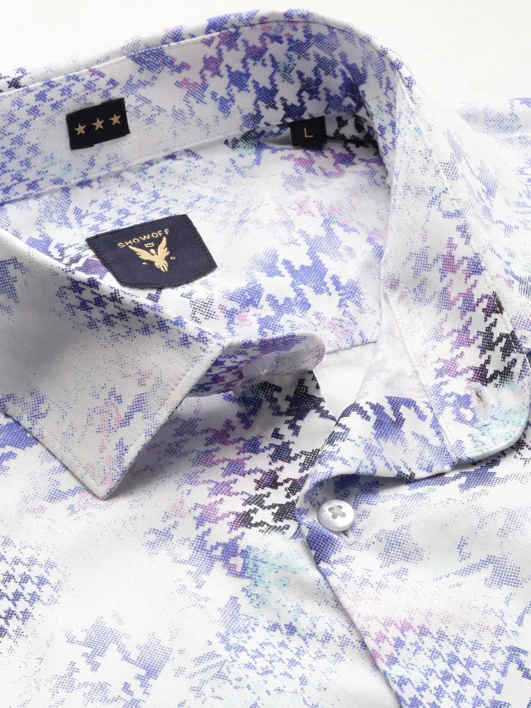 Men's Multi Printed Cotton Shirt - Casual & Trendy | DesiQlo