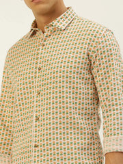 Men Multi Printed Casual Shirt-REPLAYPRINTSLINEN-3443-Multi