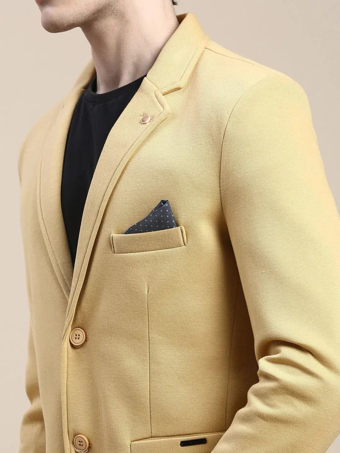 Mustard Nehru Jacket - Men's Modi Jacket | DesiQlo