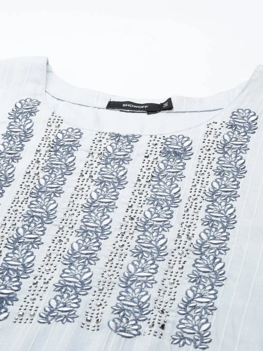 Simple Blue Cotton Kurta - Everyday Indian Kurtas for Ladies