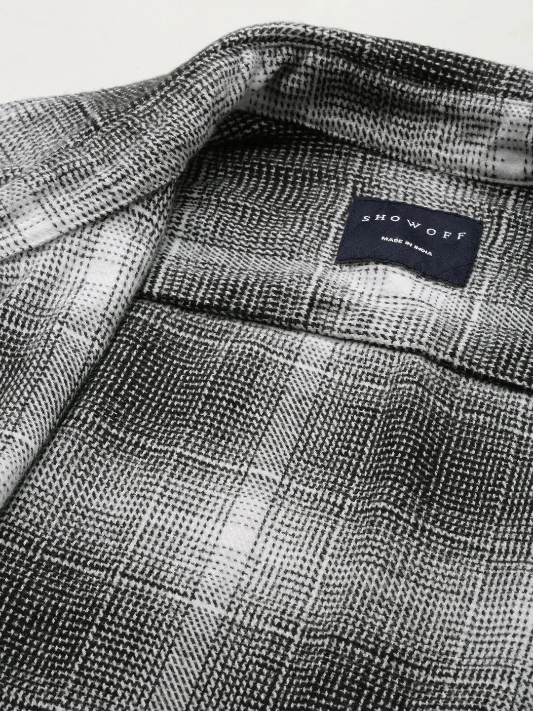 Black Checked Mens Shirt - Casual Cotton Shirts | DesiQlo