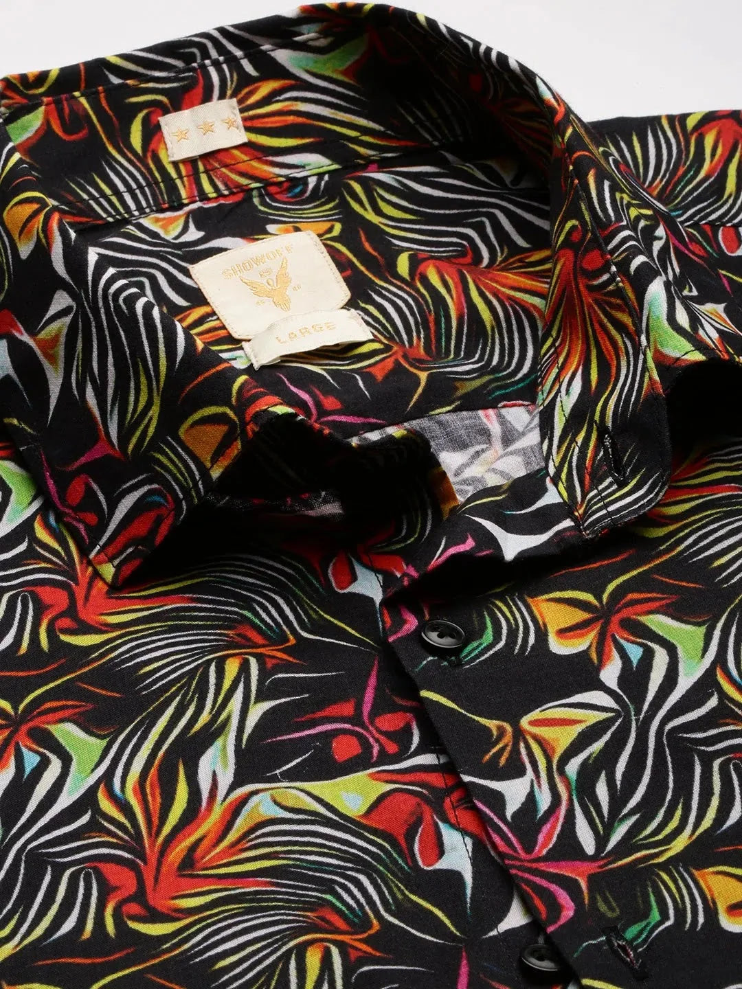 Men's Multi Floral Printed Shirt - Stylish Mens Shirt DesiQlo