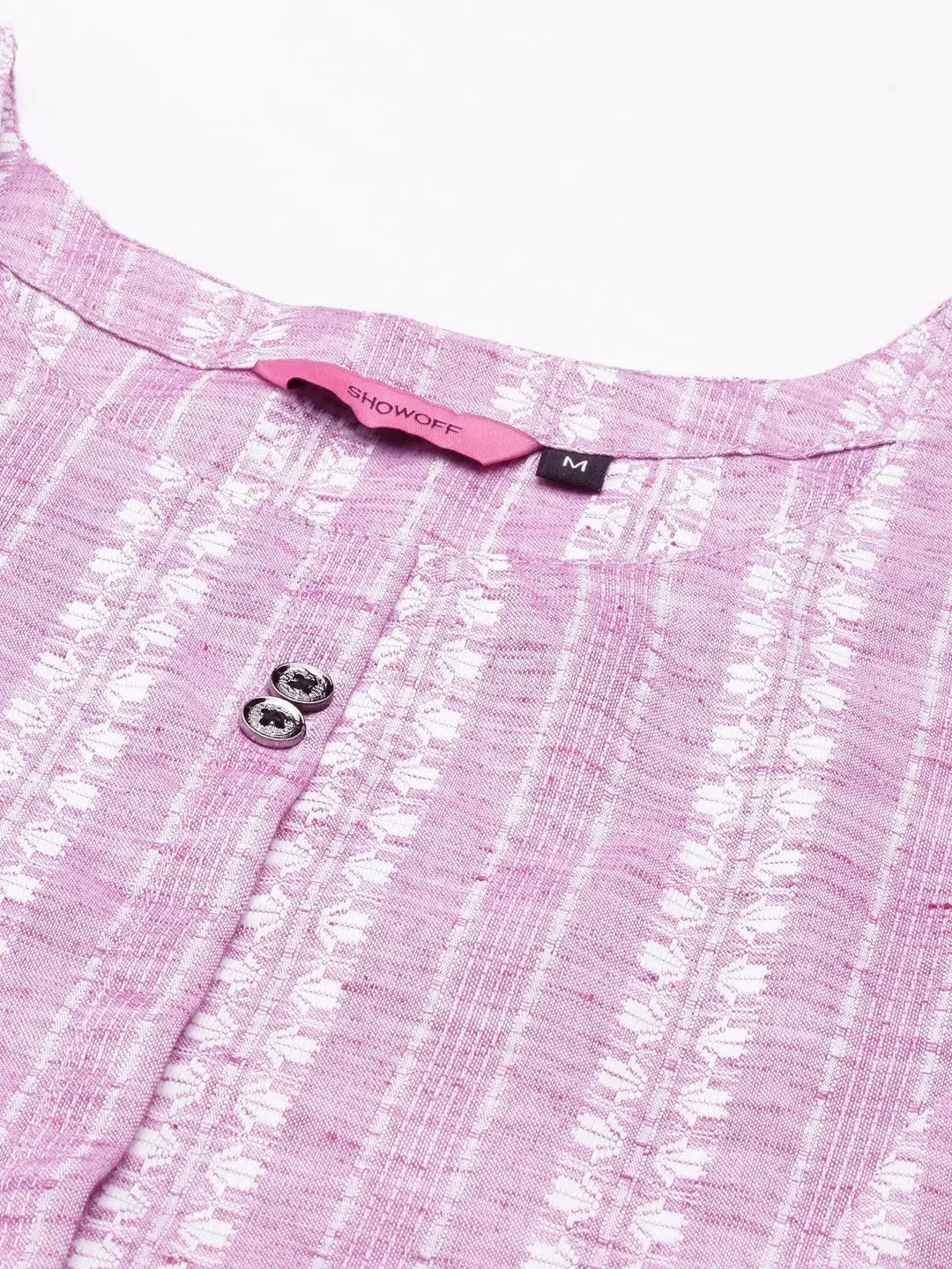 Lavender Cotton Straight Indian Kurta for Women | DesiQlo