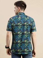Men Multi Graphics Casual Shirt-GALLERLA-1749-Multi
