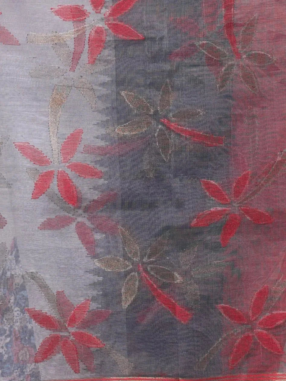 Off White Silk Saree - Indian Wedding Sarees & Resham Pallu