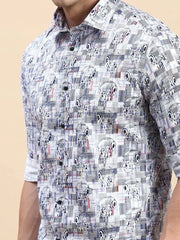 Men Multi Printed Casual Shirt-MONTREAL-0787-Multi